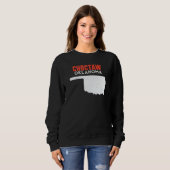 Choctaw USA State America Travel Oklahoman Sweatshirt (Vorne ganz)