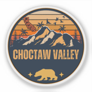 Choctaw Valley, Kalifornien Aufkleber