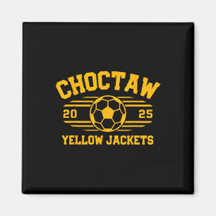 Choctaw Yellow Jackets Fußball Byll 2025 Hs Magnet