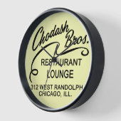 Chodash Bros. Restaurant, Chicago, Illinois Uhr (Winkel)