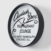 Chodash Bros. Restaurant, Chicago, Illinois Uhr (Winkel)