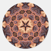 Chodots-Aufkleber Runder Aufkleber (Vorderseite)