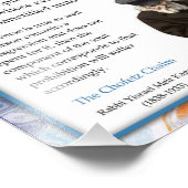 Chofetz Chaim Jewish Inspiration Zitat Fotodruck (Ecke)