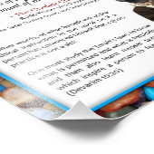 Chofetz Chaim Jewish Inspiration Zitat Fotodruck (Ecke)