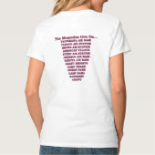 chofu Highschool T-Shirt (Rückseite)