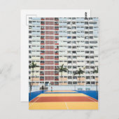 Choi Hung Anwesen, Hongkong Postkarte (Vorne/Hinten)