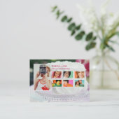 Choice Cakes Chubby Business Cards Visitenkarte (Stehend Vorderseite)