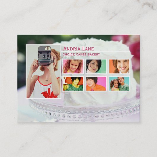 Choice Cakes Chubby Business Cards Visitenkarte (Vorderseite)