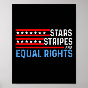 Choice Feminist 4. Juli - Stars Streifen gleich Poster