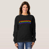 CHOICE LGBT Flag Rainbow LGBT Pride Gay Lesbian Sweatshirt (Vorne ganz)
