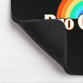 Choice Pro Feminism Pro Women Mousepad (Ecke)