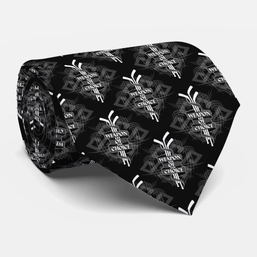 Choice Weapon (Hockey) Neck Tie Krawatte (Gerollt)