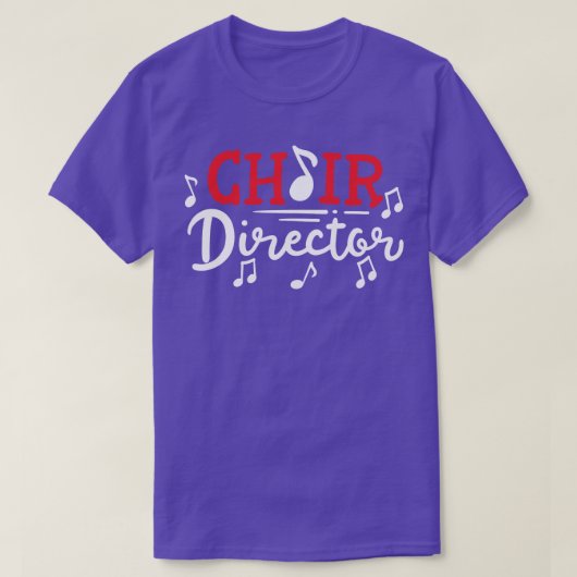 Choir Director Singers T-Shirt (Design vorne)
