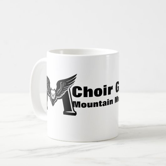 Choir Grad Tasse (Vorderseite Links)