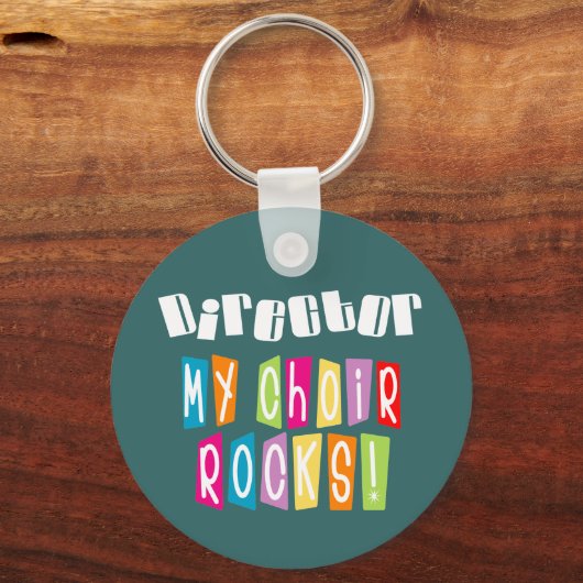 Choir Rocks Director Schlüsselanhänger (Vorderseite)