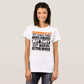 Choirmaster Ich versuche Dinge zu Lustigen Sprüche T-Shirt (Vorne ganz)
