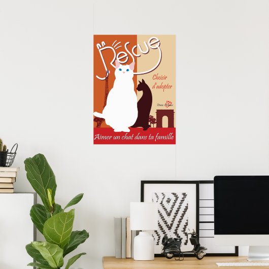 Choisir d'Adopter (adoptier auswählen) Poster (Heimbüro)