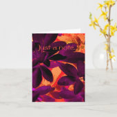 Choisya Herbst 3 "Just a note" Karte vertikal (Gelbe Blume)