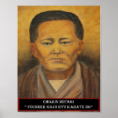 Chojun Miyagi Print Poster (Vorne)