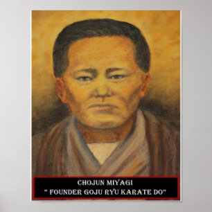 Chojun Miyagi Print Poster