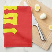 Chok Dee ~ Viel Glück in Thai Geschirrtuch (Viertel Falte)