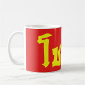 Chok Dee ~ Viel Glück in Thai Kaffeetasse (Links)