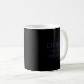 Choke Me Respectfully Disrespectfully Funny Humor Kaffeetasse (VorderseiteRechts)
