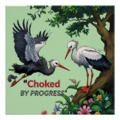 Choked by Progress Poster (Vorderseite)