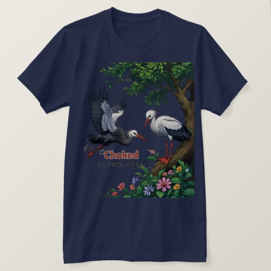 Choked by Progress T-Shirt (Design vorne)