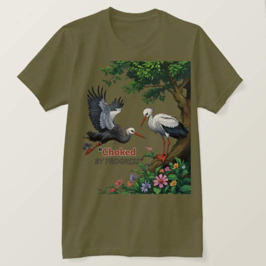 Choked by ProgressT-Shirt T-Shirt (Design vorne)