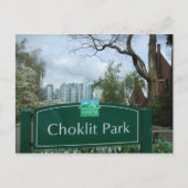 Choklit Park Vancouver, BC Postkarte (Vorderseite)