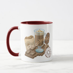 Chokoalkoholische Schokolade Tasse