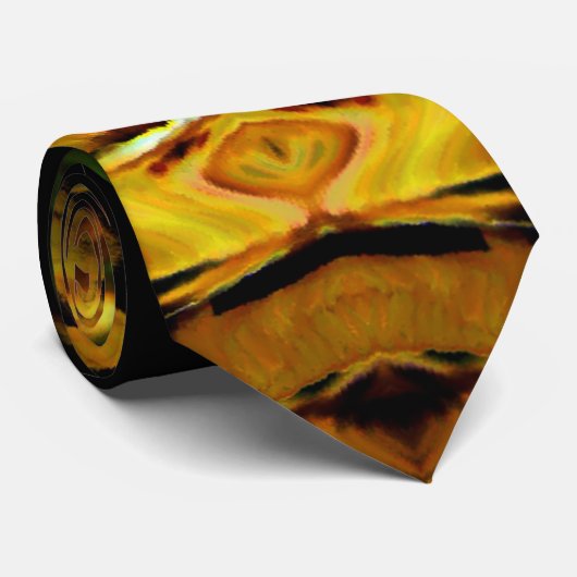 CHOKOLA GOLD Krawatte (Gerollt)