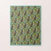 CHOKOLATSLEASTER BUNNY, CHICK, EIER, GLEICHBEANTEN PUZZLE (Vertikal)