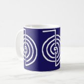 CHOKUREI Reiki grundlegendes heilendes Symbol Kaffeetasse (Vorderseite Links)