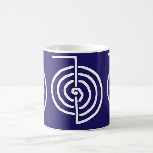 CHOKUREI Reiki grundlegendes heilendes Symbol Kaffeetasse (Mittel)