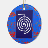 CHOKUREI Reiki grundlegendes heilendes Symbol Keramikornament (Links)