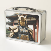 Chokutō Robots Metall Brotdose (Rückseite)