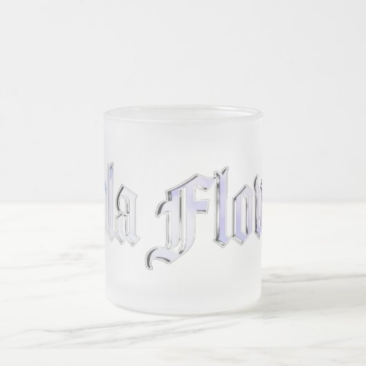 Chola Blume | Tasse aus Mattglas (Mittel)