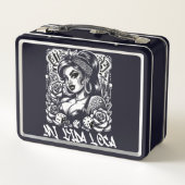 Chola Mi Vida Loco - Bold Street Style Art Metall Brotdose (Rückseite)
