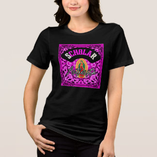 Chola Scholar Aktivist Tri-Blend Shirt
