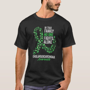 Cholangiocarcinoma Awareness Mont Butterflies Gre T-Shirt