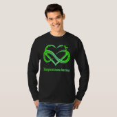 Cholangiokarzinom Krieger T-Shirt (Vorne ganz)