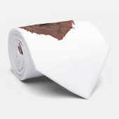 Cholcolate Brown Labrador Retriever Krawatte (Gerollt)