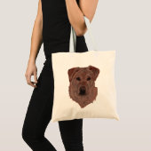 Cholcolate Brown Labrador Retriever Tragetasche (Vorderseite (Produkt))
