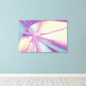 Cholesterin-Kristall Leinwanddruck (Insitu (Holzboden))