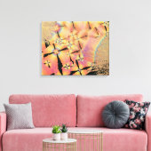 Cholesterinkristalle 2 leinwanddruck (Insitu (Wohnzimmer))