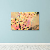 Cholesterinkristalle 2 leinwanddruck (Insitu (Holzboden))