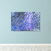 Cholesterinkristalle im Polarlicht 2 Leinwanddruck (Insitu (Holzboden))