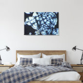 Cholesterinkristalle in Polarisiertem Licht Leinwanddruck (Insitu (Schlafzimmer))
